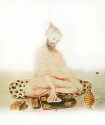 Indian Missionary Eating